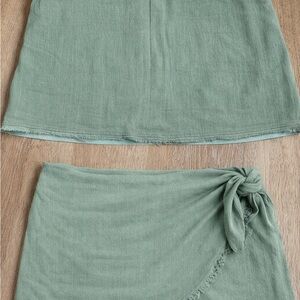 Sage The Label Green skort